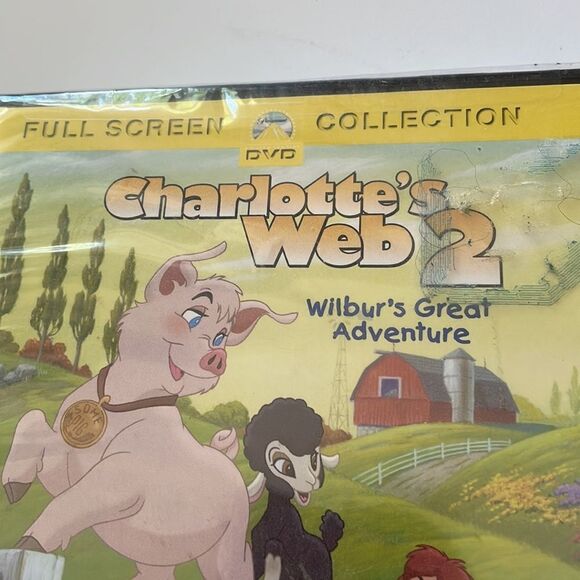 New in packaging Charlotte’s Web 2 Wilbur’s Great Adventure Sealed DVD - Picture 2 of 6